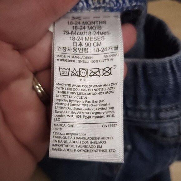 Gap Denim Boys Denim Astronaut Space Jeans 18-24 - Picture 4 of 4